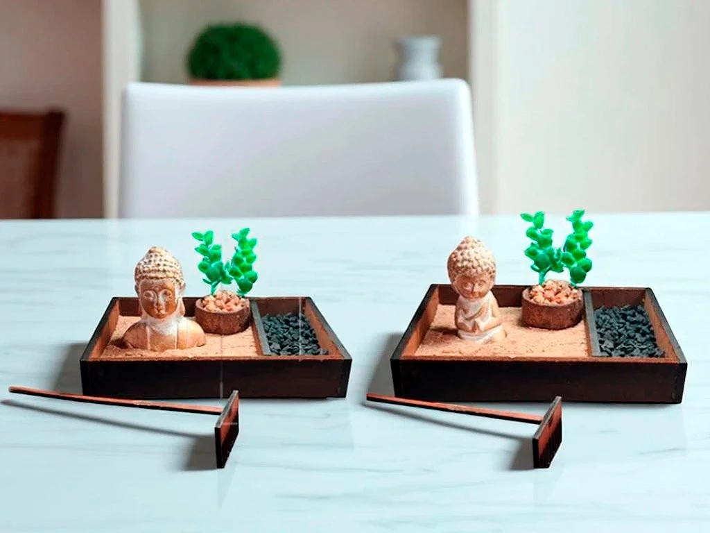 Foto de JARDIN ZEN ECO CUADRADO CHICO